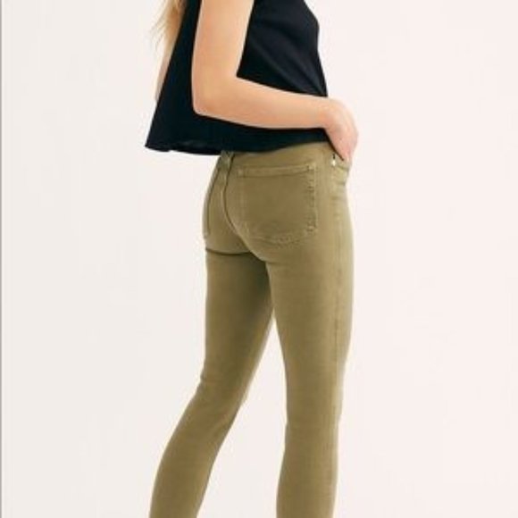 Free People Raw Hem High Rise Jean - Picture 2 of 7